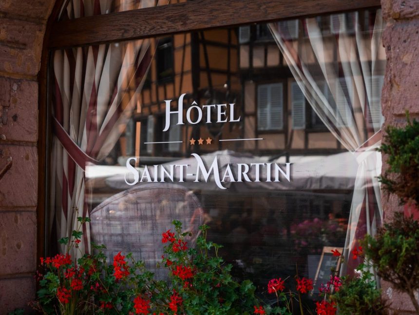 Accueil Hôtel SaintMartin à Colmar